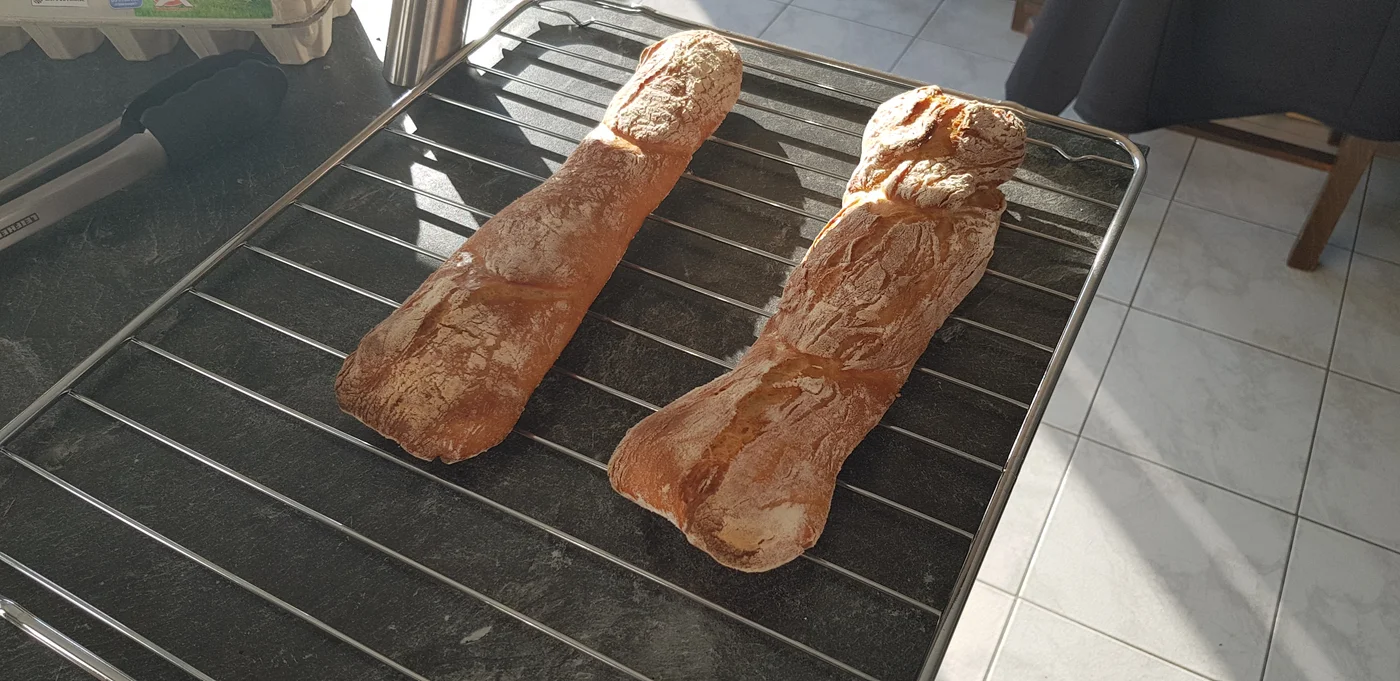 Baguettes dorées