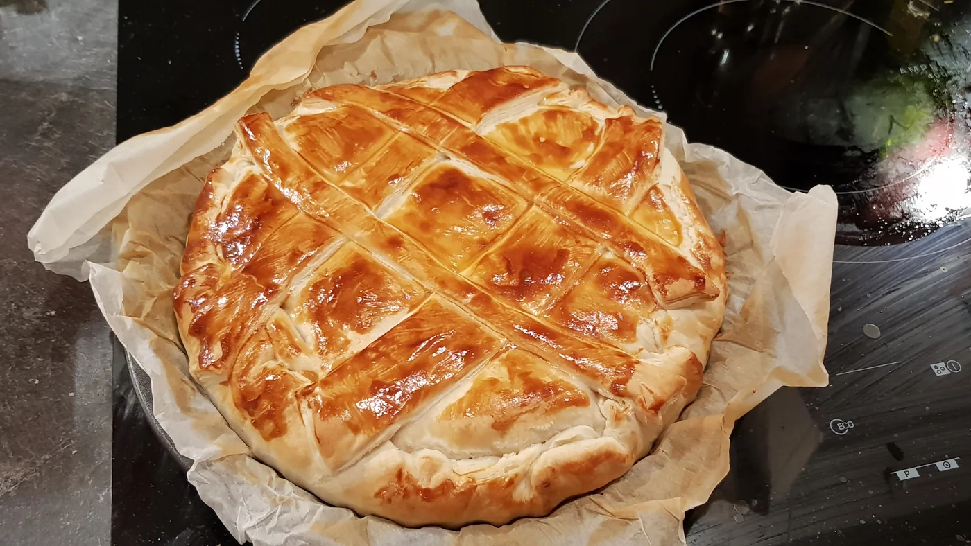 Tourte aux oignons